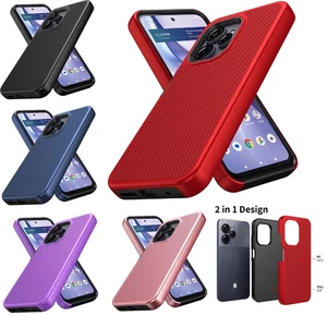 Verre trempé / Étui de téléphone de conception pointillée pour la vitesse Blu View Ultra B1660V