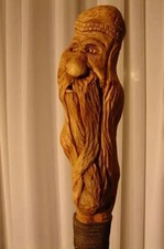 Hand carved wooden walking stick for men women walking cane handmade best cane