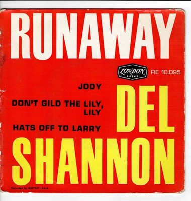 DEL SHANNON     Runaway      7'  EP 45 tours