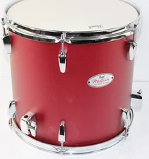 Pearl Midtown 13 x 12" Floor Tom  Drum - Matte Red **ISSUES** #R5596