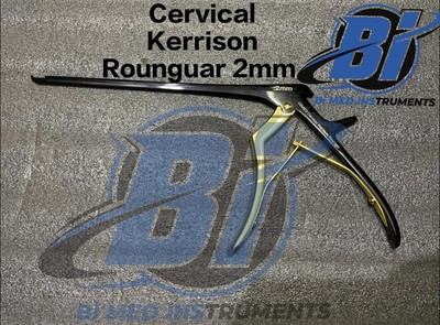 V2MED 2mm x 40° Up x 8'' Cervical Kerrison Rongeurs & quality A+