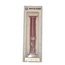 Bracelet Apple Watch neuf dans sa boîte, FSU, séminoles, marron, logo, maille tissée - 38-41 mm