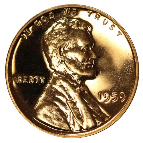 1959-P Lincoln Memorial Cent Proof — photo from the most recent tracked eBay sale