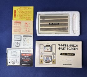 Nintendo Game & Watch Oil Panic Multi Screen - Vintage Game And Watch OP-51