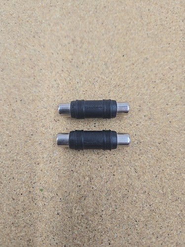 RadioShack - Coupler -RCA(Phono) Female to RCA(phono) Female - 2 Pack - Black