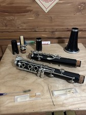 Buffet Crampon Plastic Clarinet w Hard Case Mouthpiece Keys Pre-Owned