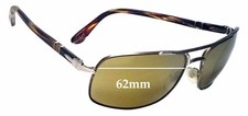 SFx Replacement Sunglass Lenses fits Persol 2407-S - 62mm Wide