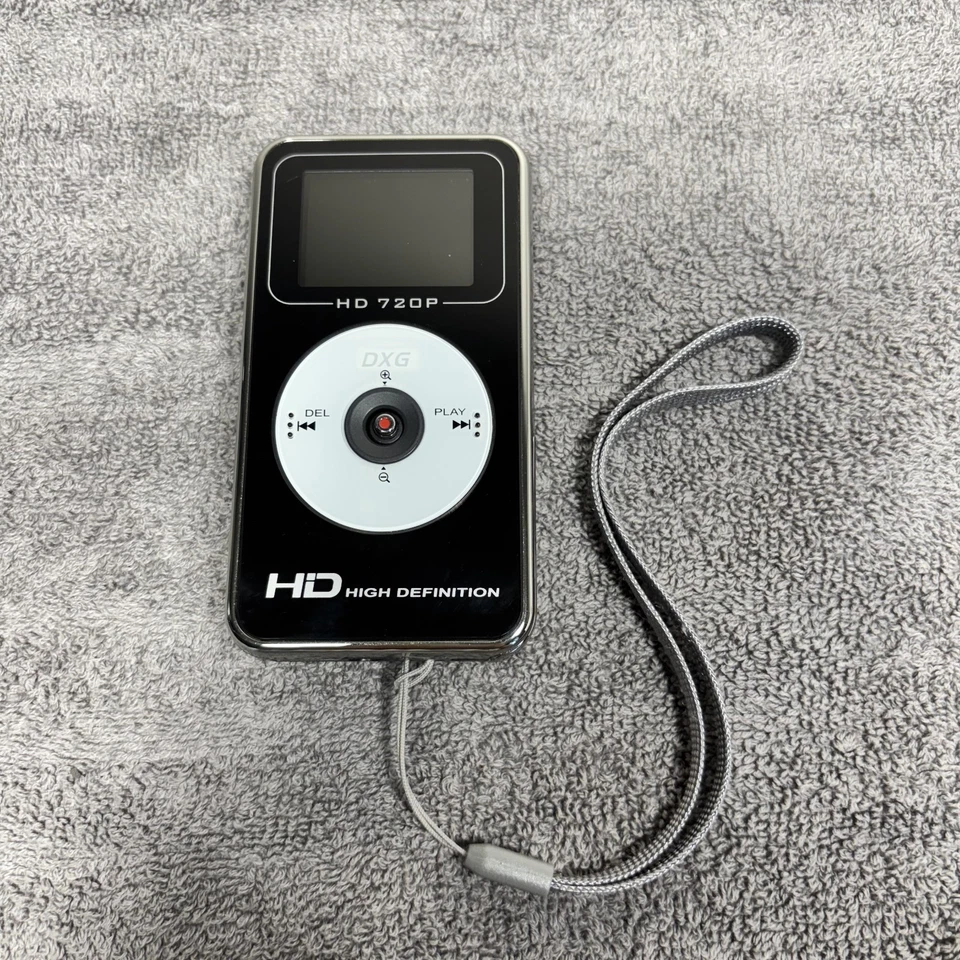 DXG-567V HD 720p 5.0 MP Black Photo & Video Camcorder High Definition Y2K Tested - Image 2 of 4