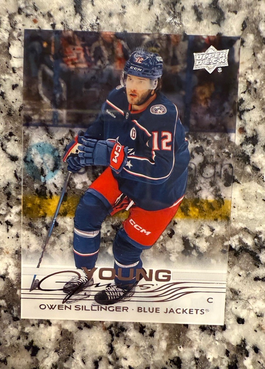 2025-26 Upper Deck Series 1 - Young Guns Owen Sillinger #227 Clear Cut (RC)