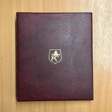 Stanley Gibbons Great Britain Stamp Album With Leaves And Stamps 