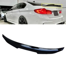 Für BMW 5er F90 G30 Limo 2016- Heckspoiler Heckflügel Spoiler Schwarz PSM Optik