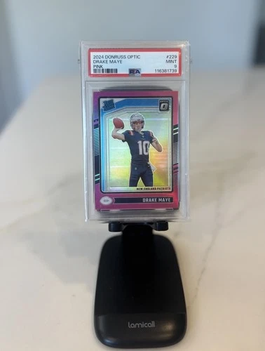 2024 Panini Donruss Optic - Rated Rookie Drake Maye #229 Pink Prizm (RC)