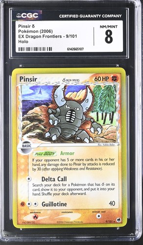 Pinsir δ graded CGC 8 for sale on eBay