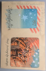 1917 YMCA WWI French Christmas Foldout Card Three Kings 1918 Calendar Paris — photo 5