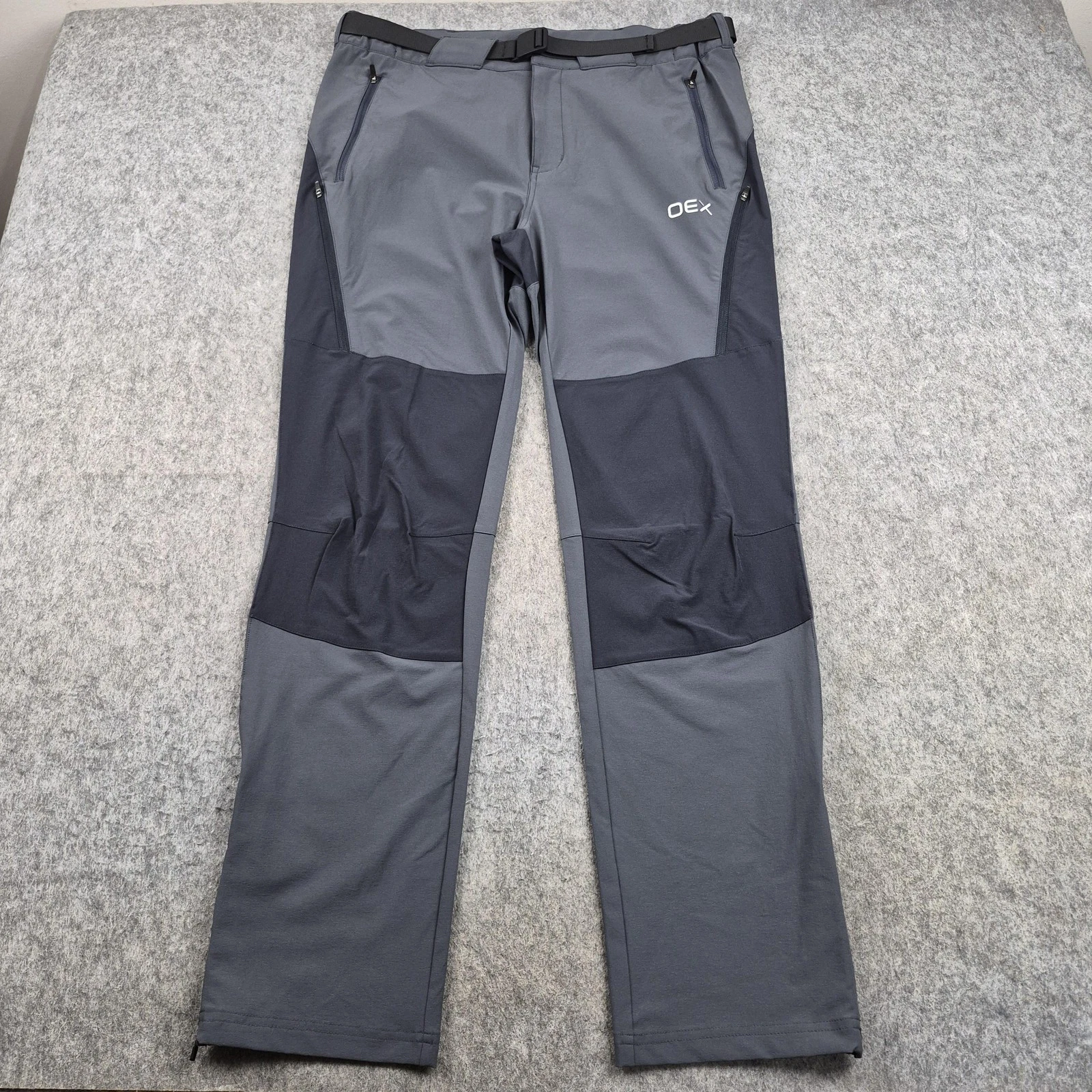 OEX Trousers Mens W34 L31 Grey Tech Pants Softshell Hiking Walking Zip Pockets
Opens in a new window