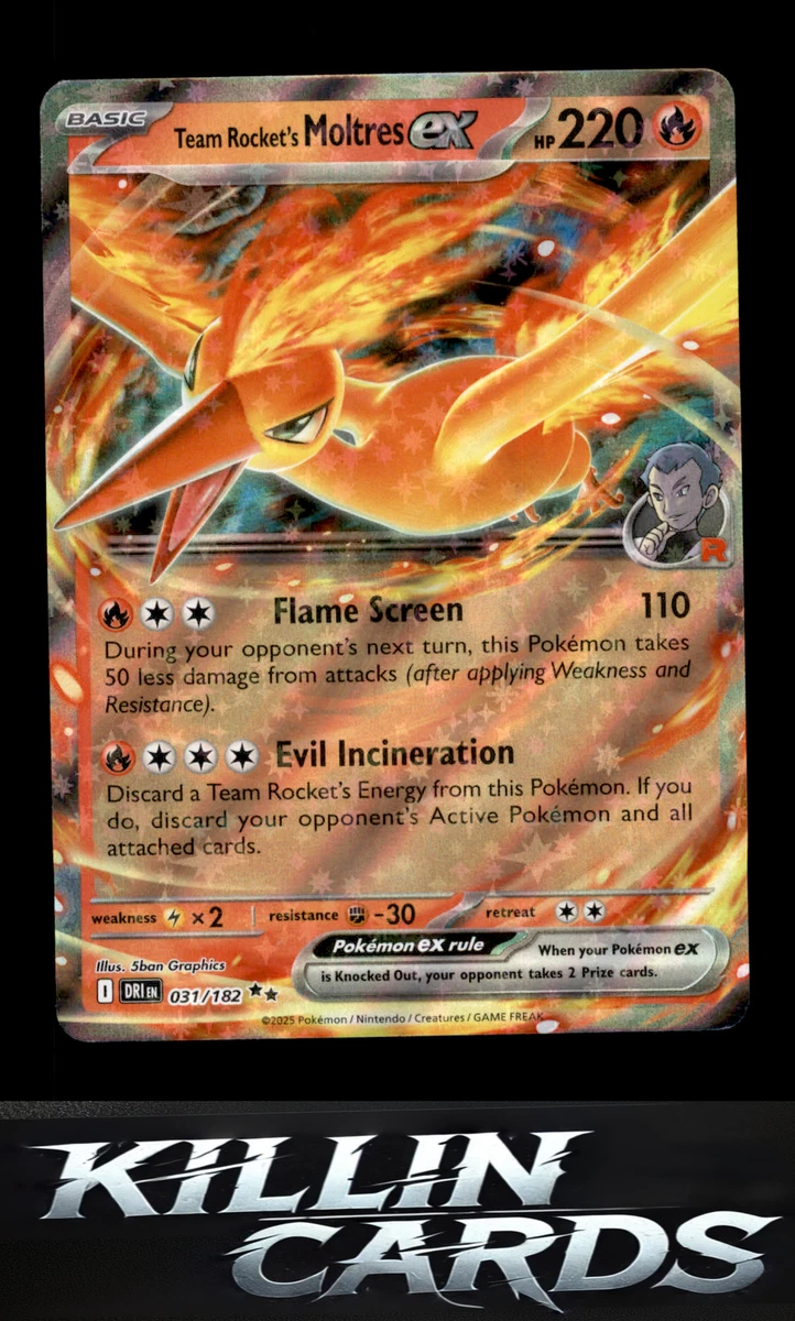 Preços baixos em Cartões Pokemon Moltres Ex | eBay