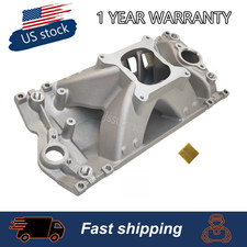 Single Plane Intake Manifold 2033 For Chevy Sbc 350 5.7l Vortec Pc2033 52033 New