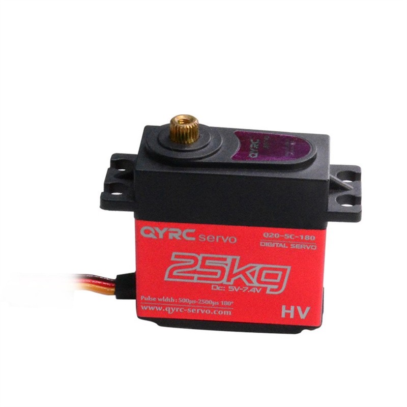 Waterproof 25kg Digital Servo Large Torque Motor Metal Gear Baja 1/10 Scale RC