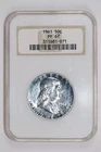 1961 PROOF FRANKLIN HALF DOLLAR NGC PR65 PRETTY TONING! OLD FATTY HOLDER!