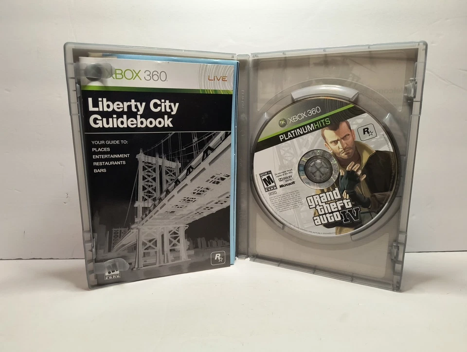 GTA IV – Platinum Hits Edition (CIB + Map, Xbox 360, Tested) - Image 3 of 4
