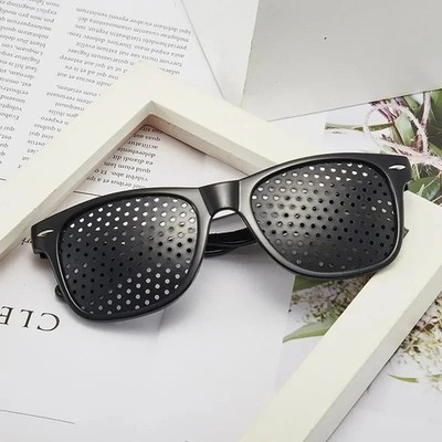 Small Hole Glasses Eyes Correction Exercise Eyesight Improvement Vision Care USA