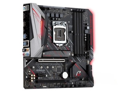 For B365M Phantom Gaming 4 motherboard LGA1151 DDR4 HDMI+DVI+DP Micro ATX Tested