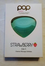 Pop Sonic Strawberry Cleansing, Massaging, And Exfoliation Device