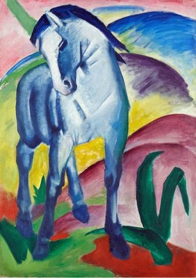BLU HORSE von Franz Marc