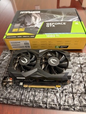 ZOTAC GeForce GTX 1660 Ti 6GB GDDR6 PCIe Graphics Card Tested w/ Box