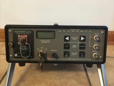 Laser Precision Corp AP-4200 Stabilized Light Source With AP-420 1300nm