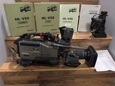 Professional Ikegami HL-V55 Betacam Video Camera Untested. With 2 Canon Lens