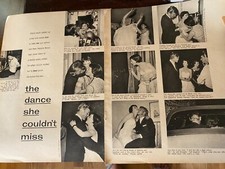 Natalie Wood, Tab Hunter, Two Page Vintage Clipping