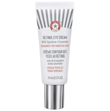 First Aid Beauty Retinol Eye Cream with Squalane + Ceramides NEW SEALED MSRP $44