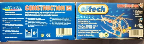 Eitech Construction Germany Deluxe Metal Building Set Toy C64 & C67 (Sealed) - Picture 3 of 3