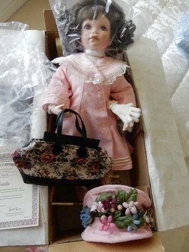 Ashton Drake Deirdre Doll Metropolitan Collection Unused COA 1998 Pretty in Pink - Picture 2 of 11