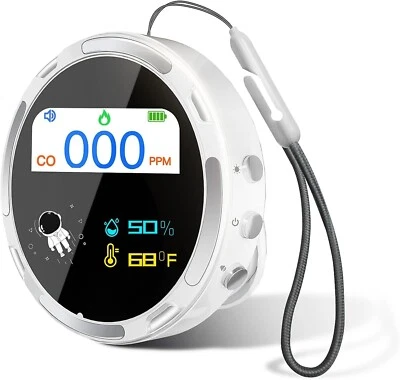 INKBIRD Carbon Monoxide Detector Indoor Air Quality Monitor HD10 Adjustable Brightness