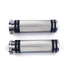 Motorcycle 1" Handlebar Hand Grips For Harley-Davidson Dyna Wide Super Glide FXD