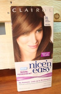 Clairol Nice N Easy Loving Care Hair Color 76 Light Golden Brown