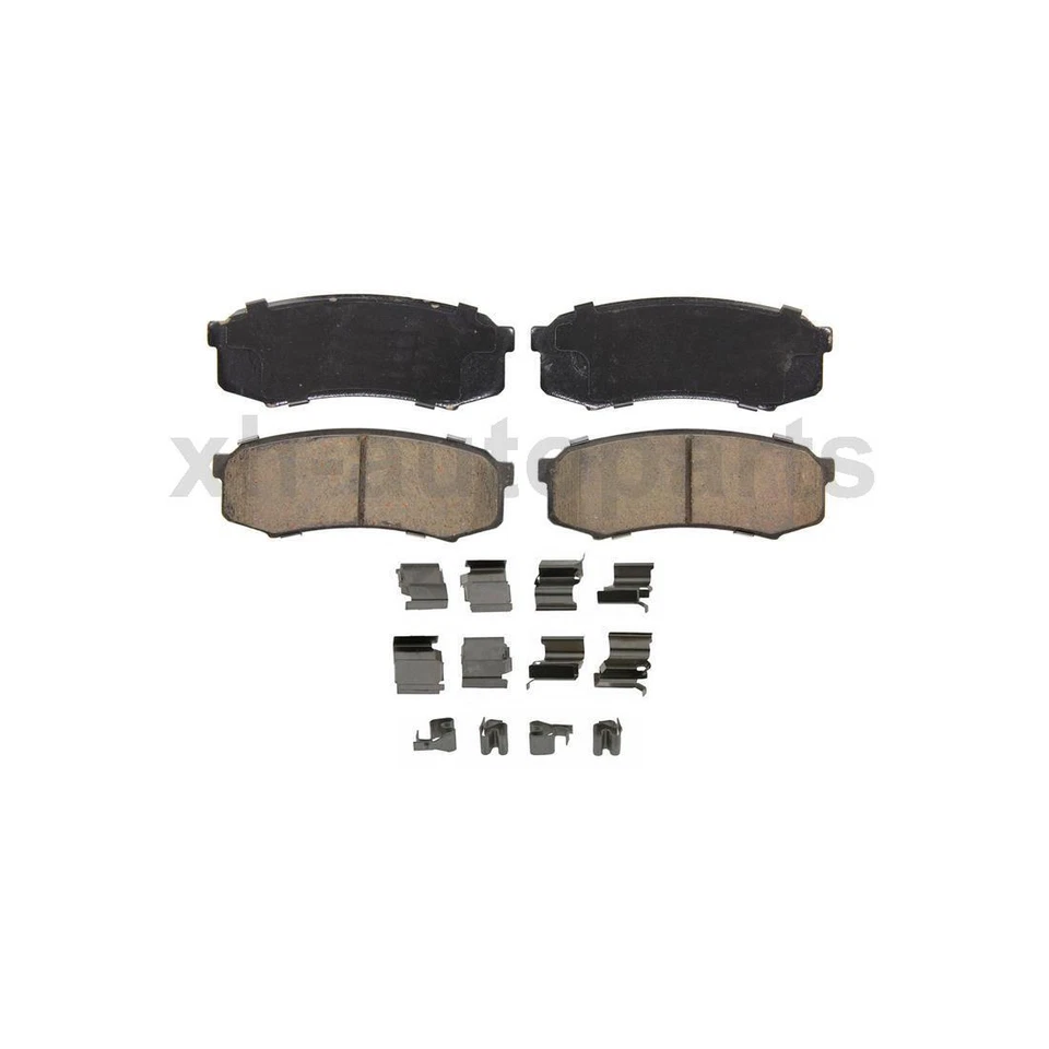 Juego de 2 pastillas de freno de disco de freno delanteras traseras Wagner para Toyota 4Runner 2003~2019 Foto 3 de 4