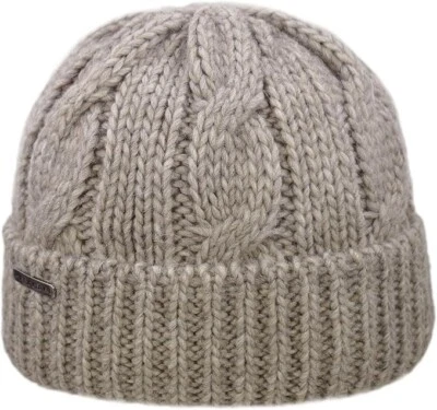 CAPPELLERIA MELEGARI Melegari Berretto di Maglia con Risvolto | Lana e Alpaca | Gorizia