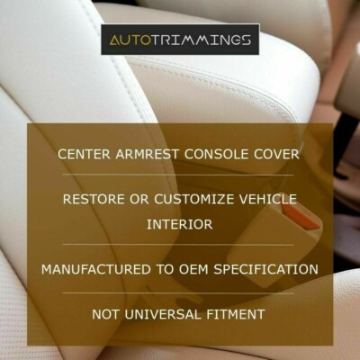 Vehicle Console Repair Armrest Cover For Chevy GMC Trailblazer - Replacement Lid Kit In Black PU Leather Center Console - Foto 7