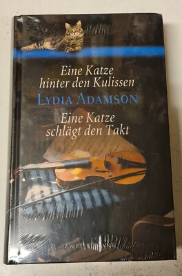 Lydia Adamson - Eine Katze hinter den Kulissen / Eine Katze schlägt den Takt OVP
