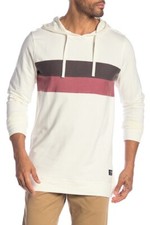 EZEKIEL Men's Pullover Hoodie HUDSON - WHT - Small - NWT  LAST ONE LEFT
