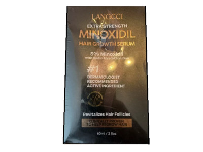 LANGCCI  EXTRA STRENGTH 5% Minoxidil Biotin Topical Solution 2 fl oz