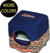 70's Vintage-Tribal Squared 2-in-1 Collapsible Folding Pet Dog Bed Beds House