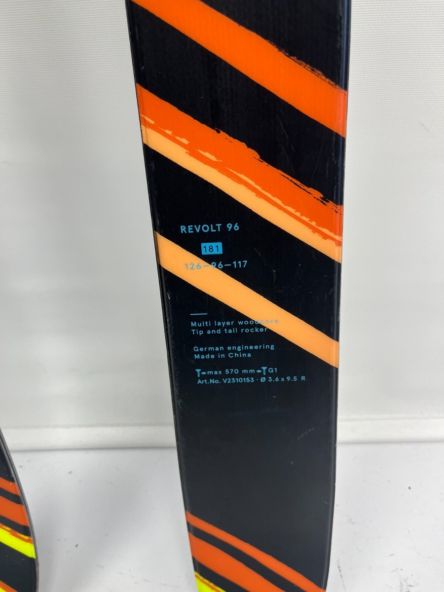 Völkl revolt 96 173 マーカーgriffon13 Volkl Revolt 96 Skis + Marker Griffon 13 GW Bindings 181 cm Tuned
