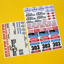 RC 10th 1:10 scale Desert racer Endurance Baja Rock Crawling  stickers decals