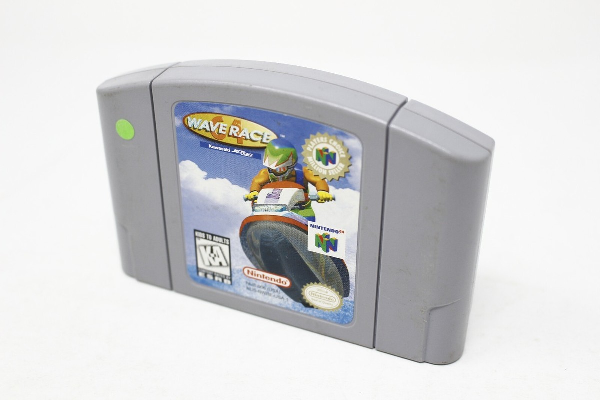 Wave Race 64 - Nintendo 64 N64 Jet Ski Racing Game - See Desc
