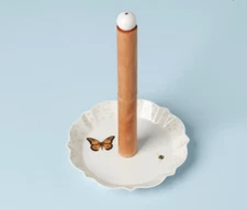 Lenox Butterfly Meadow Paper Towel Holder NEW IN BOX