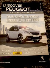 PEUGEOT 8 page Dealership Advertising Brochure 2013 inc. 208GTi 2008 Crossover